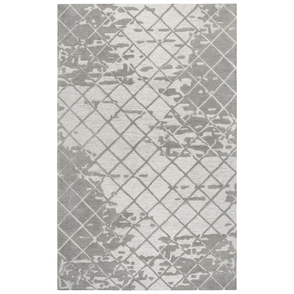 Geneva Neutral 2'6" x 8' Hand-Tufted Rug- GN1000. Picture 5