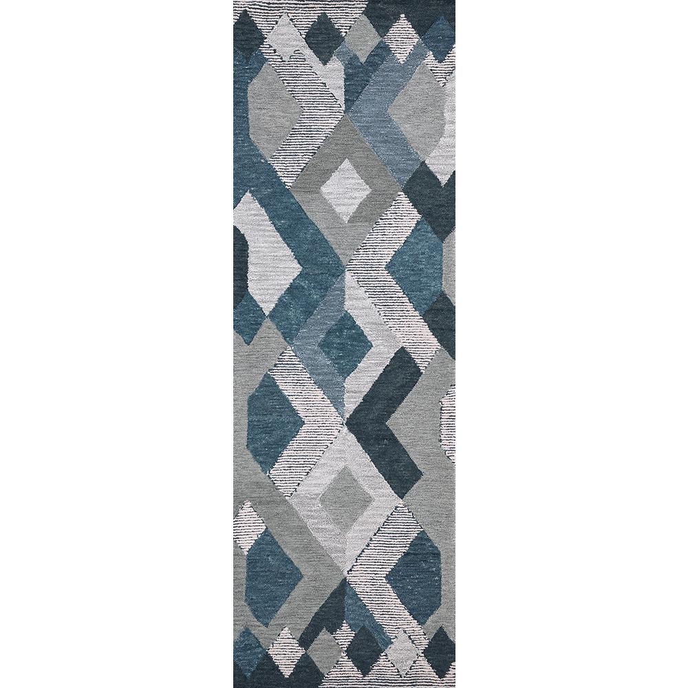 Geneva Neutral 2'6" x 8' Hand-Tufted Rug- GN1010. Picture 14