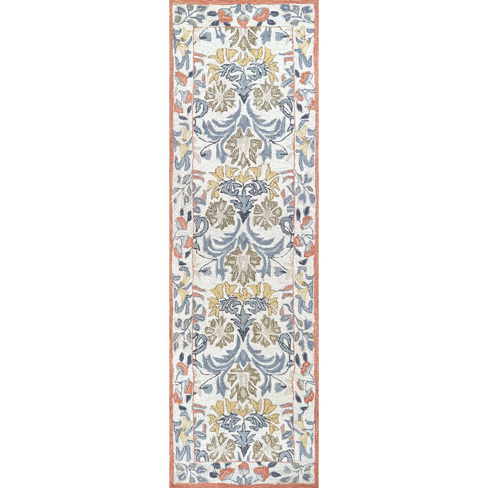 Lavine Neutral 2'6" x 8' Hand-Tufted Rug- LV1012. Picture 14