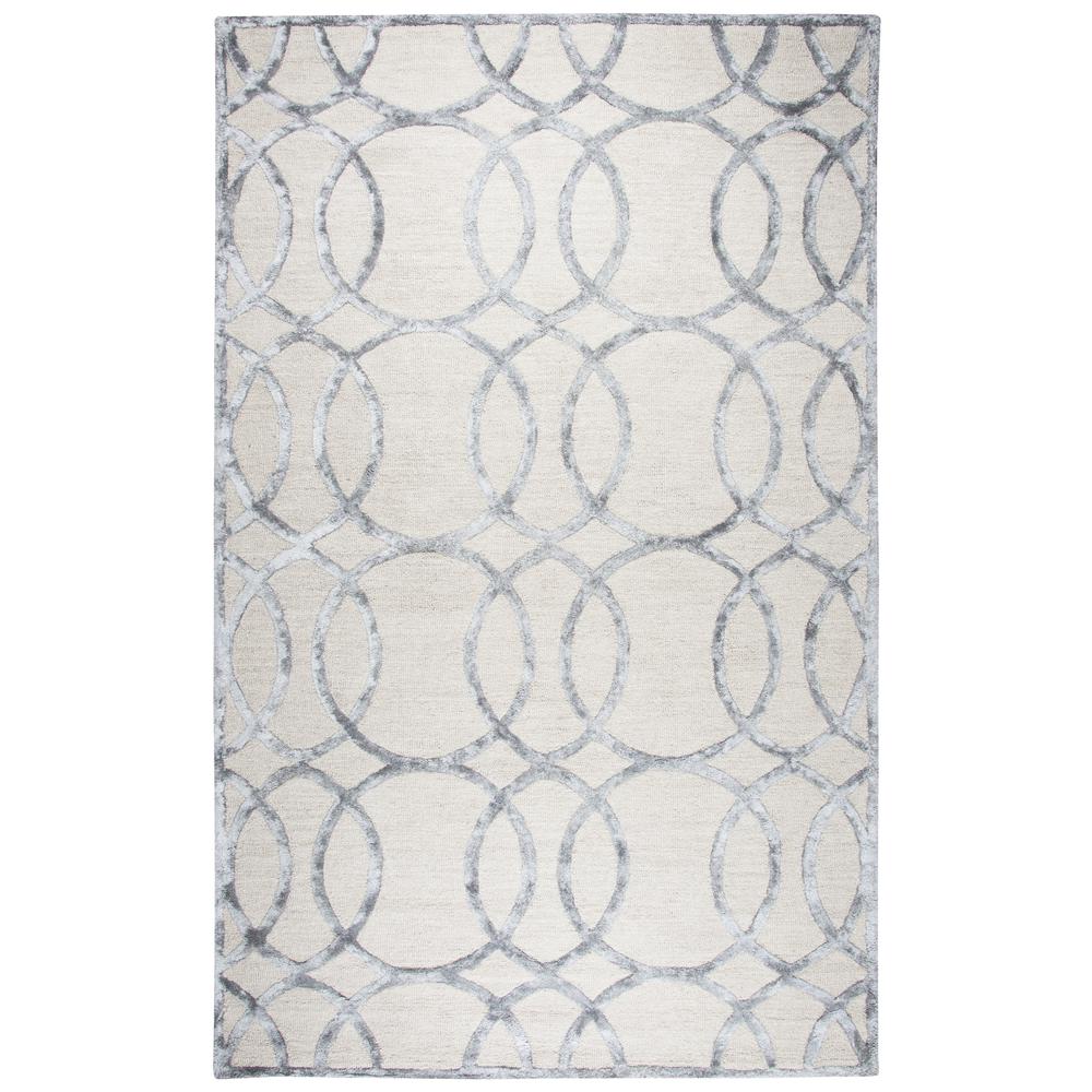 Madison Neutral 3' x 5' Hand-Tufted Rug- MI1010. Picture 4
