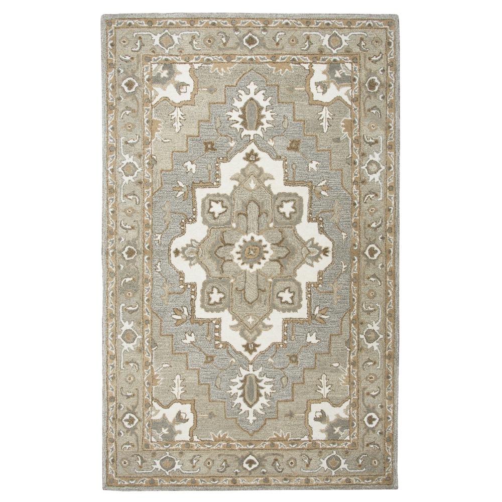 Hand Tufted Cut Pile Wool Rug, 2'6" x 8'. Picture 3