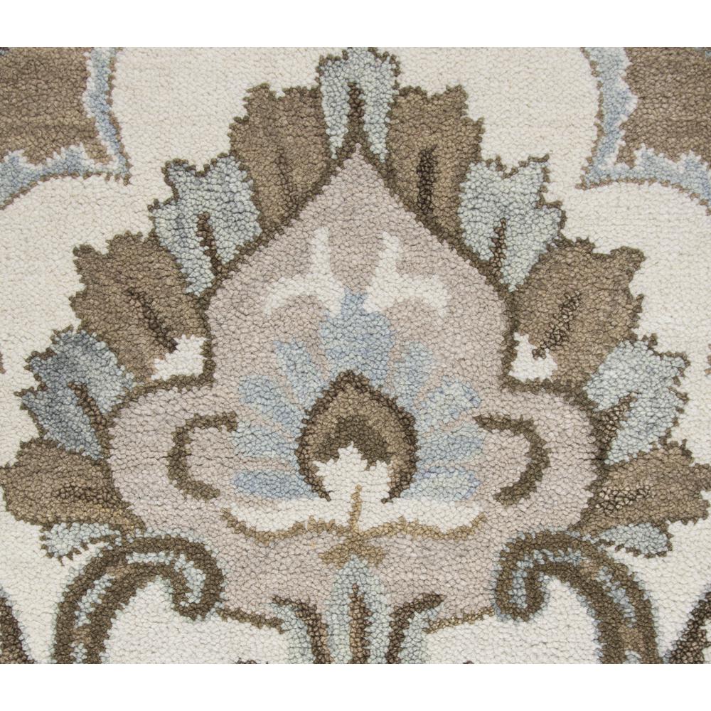 Napoli Brown 8' x 10' Hand-Tufted Rug- NP1004. Picture 2