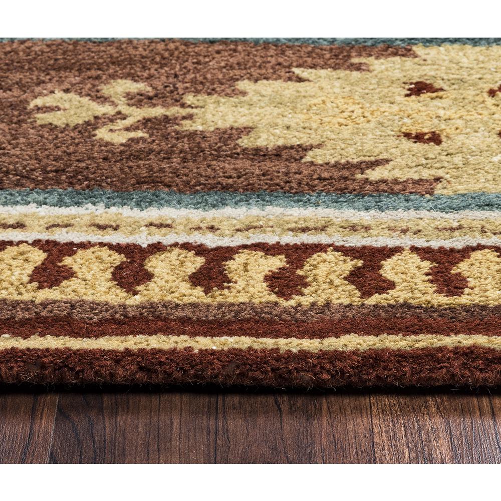 Ryder Brown 8' x 10' Hand-Tufted Rug- RY1016. Picture 11