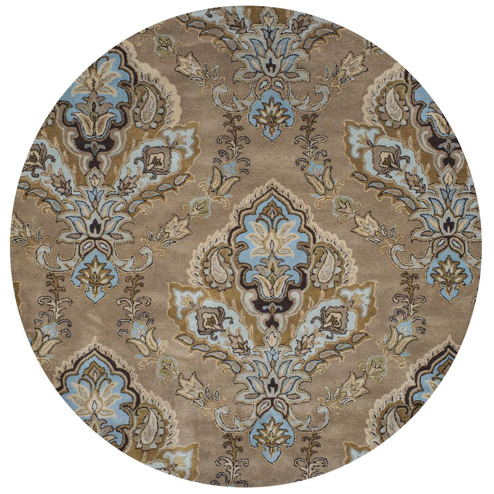 Sareena Brown 2'6" x 8' Hand-Tufted Rug- SE1007. Picture 6