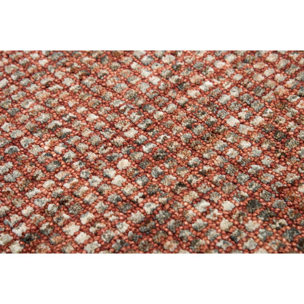 Hand Tufted Cut & Loop Pile Wool Rug, 8' x 11'. Picture 5