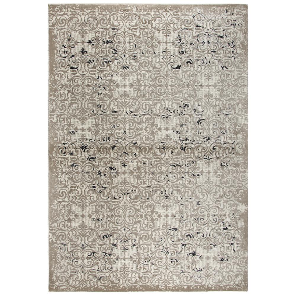 Power Loomed Cut Pile Polypropylene Rug, 3'3" x 5'3". Picture 4