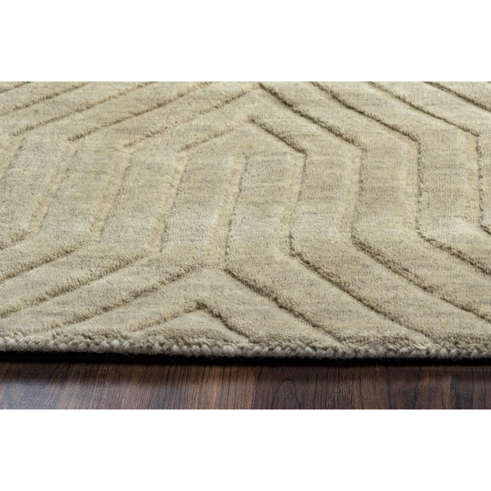 Technique Neutral 2'6" x 8' Hand Loomed Rug- TC8580. Picture 4
