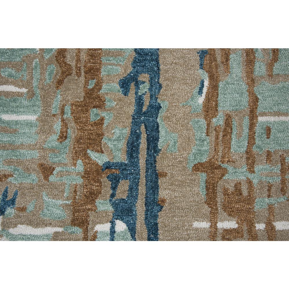 Vivid Gray 5'X7'6" Hand-Tufted Rug- VVD102. Picture 3