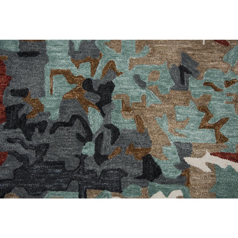 Vivid Neutral 5'X7'6" Hand-Tufted Rug- VVD105. Picture 3