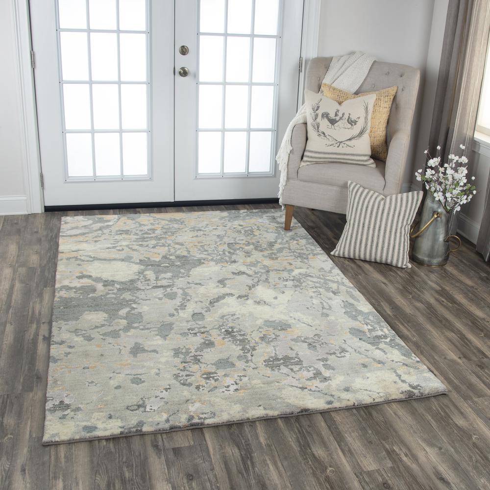 Essential Gray 2'6" x 8' Hybrid Rug- 007104. Picture 7