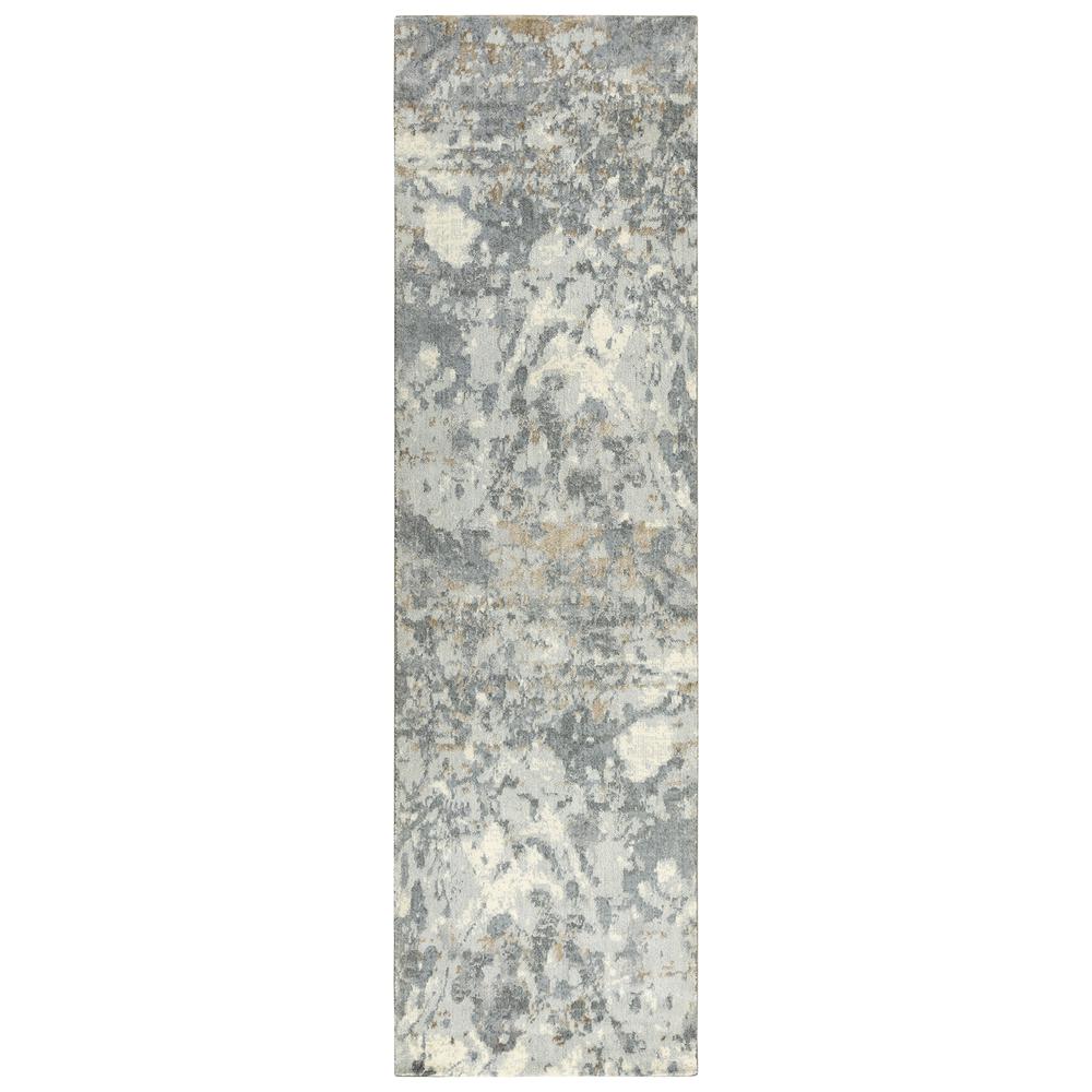 Essential Gray 2'6" x 8' Hybrid Rug- 007104. Picture 16