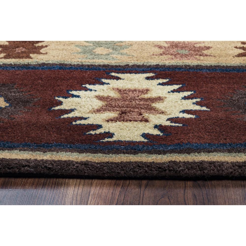 Hand Tufted Cut Pile Wool Rug, 3' x 5'. Picture 5