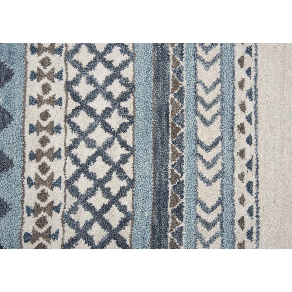 Ryder Blue 3' x 5' Hand-Tufted Rug- RY1011. Picture 2