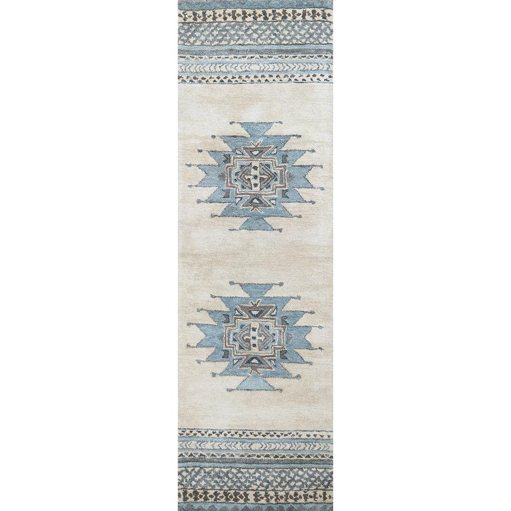 Ryder Blue 3' x 5' Hand-Tufted Rug- RY1011. Picture 12