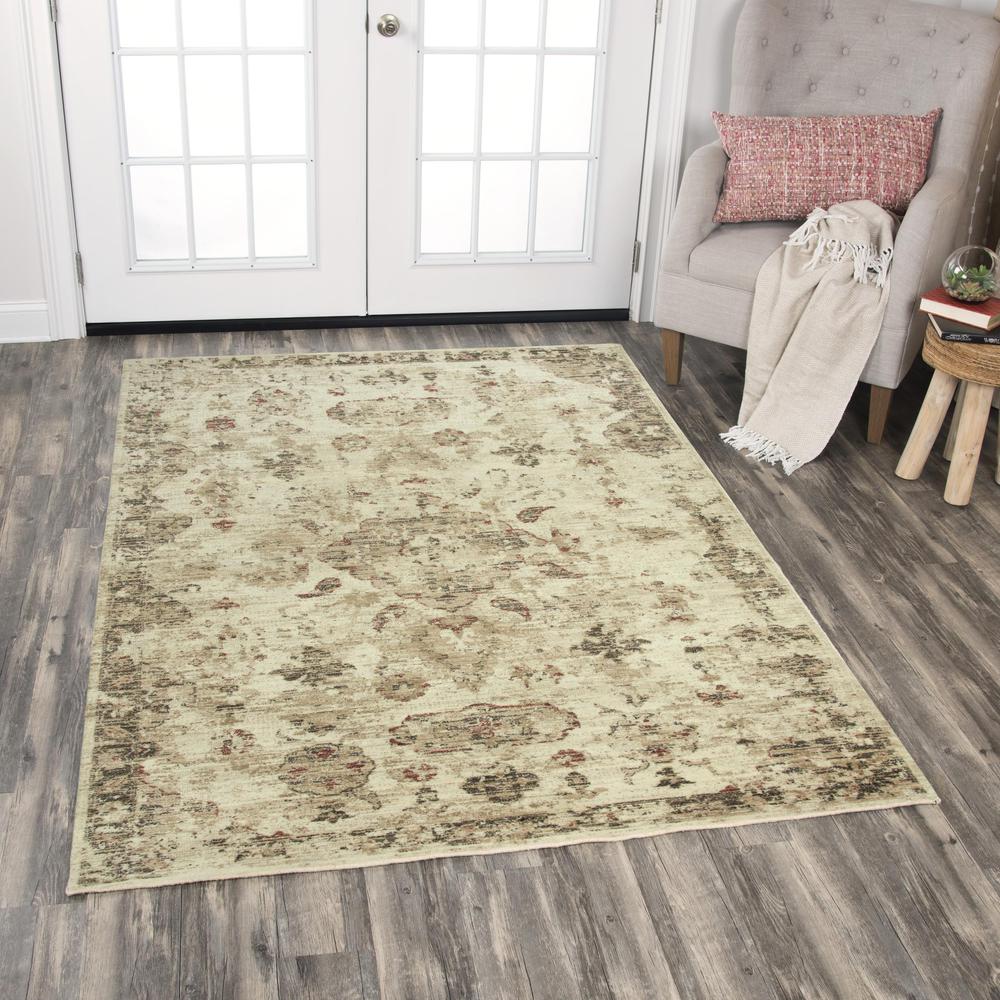 Hybrid Cut Pile Wool Rug, 9' x 12'. Picture 2