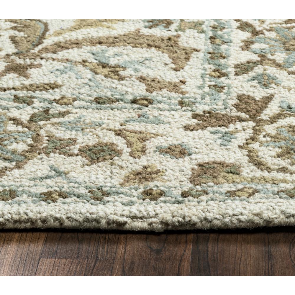 Crypt Blue 6'6" x 9'6" Hand-Tufted Rug- CY1000. Picture 4