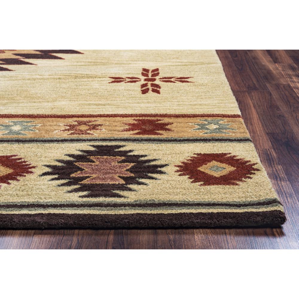 Hand Tufted Cut Pile Wool Rug, 6'6" x 9'6". Picture 8
