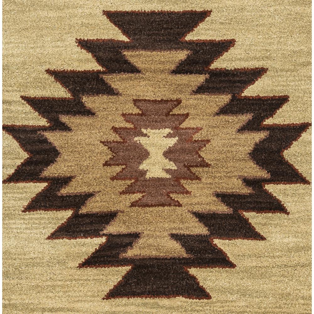 Hand Tufted Cut Pile Wool Rug, 6'6" x 9'6". Picture 2