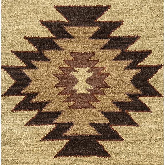Hand Tufted Cut Pile Wool Rug, 6'6" x 9'6". Picture 9