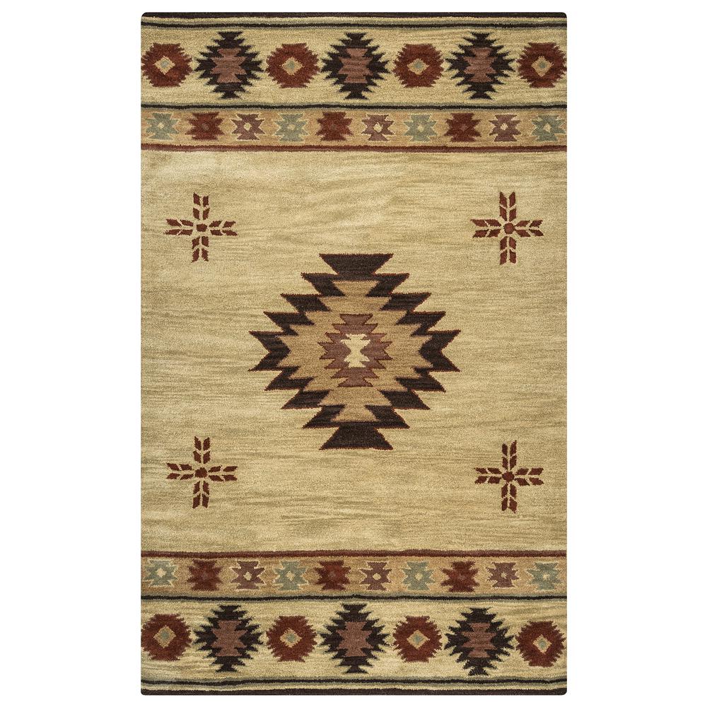 Hand Tufted Cut Pile Wool Rug, 6'6" x 9'6". Picture 10