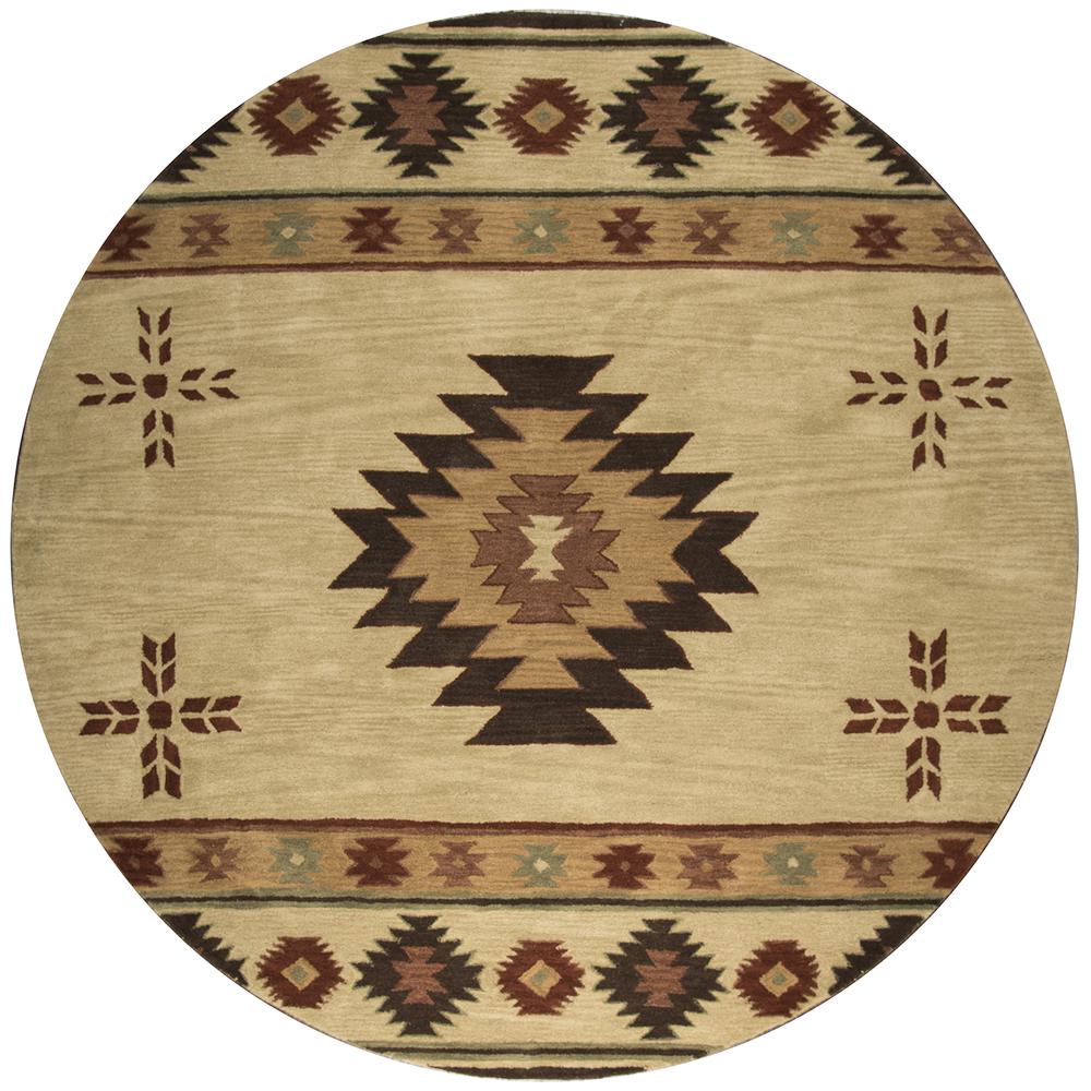 Hand Tufted Cut Pile Wool Rug, 6'6" x 9'6". Picture 13