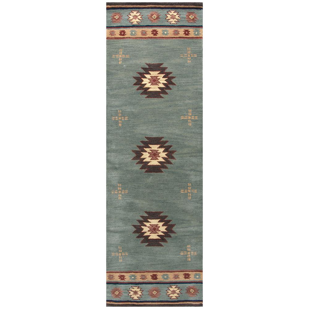Ryder Gray 6'6" x 9'6" Hand-Tufted Rug- RY1003. Picture 7