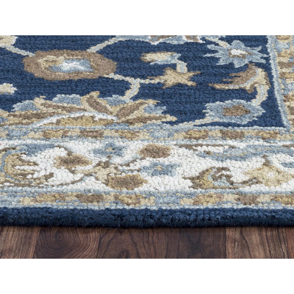 Crypt Blue 5' x 8' Hand-Tufted Rug- CY1004. Picture 11