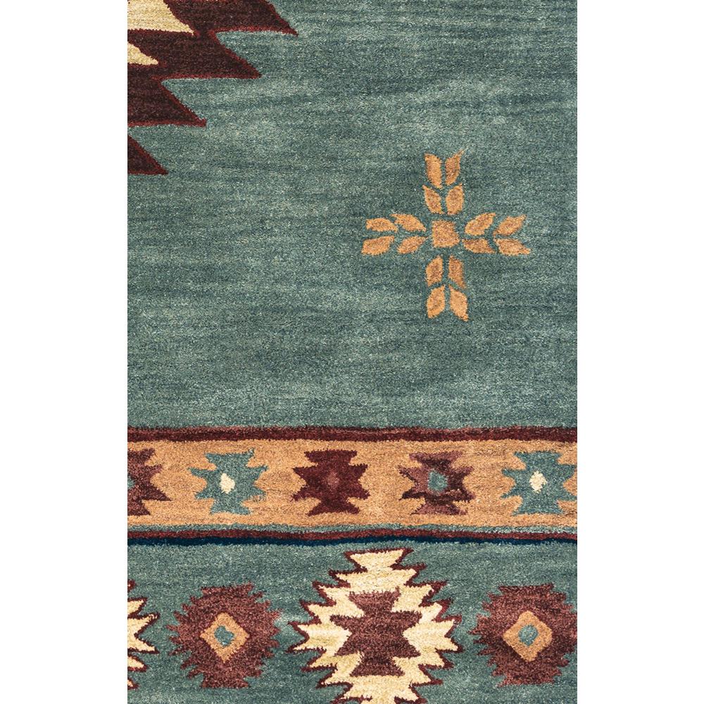 Hand Tufted Cut Pile Wool Rug, 6'6" x 9'6". Picture 4