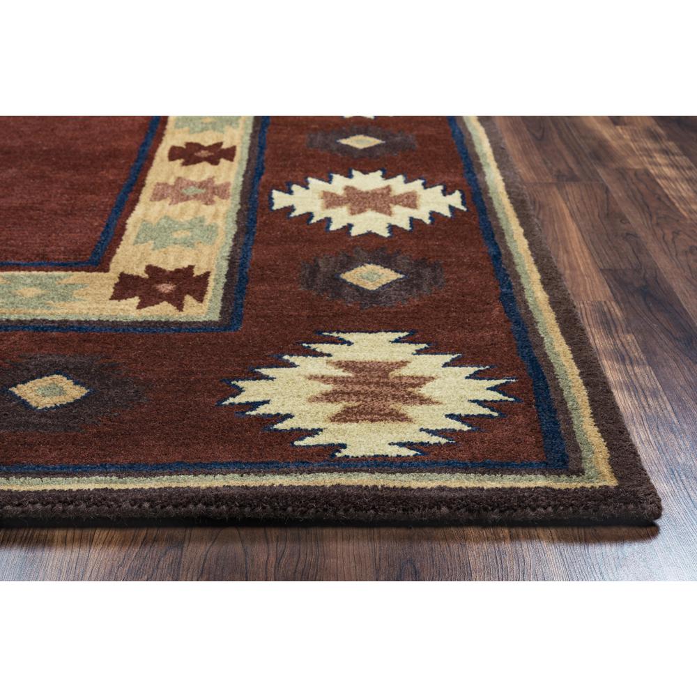 Hand Tufted Cut Pile Wool Rug, 6'6" x 9'6". Picture 3