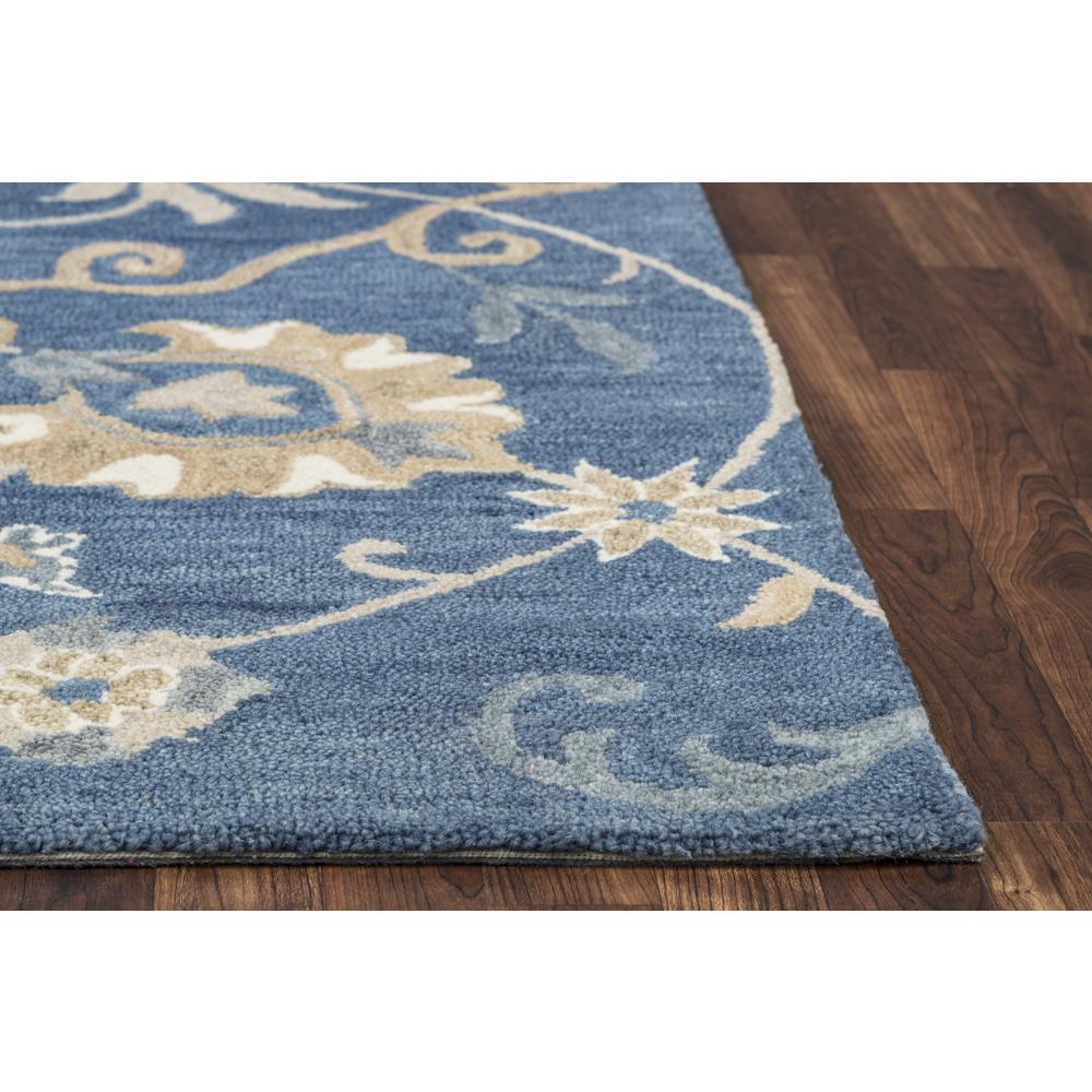 Hand Tufted Cut Pile Wool Rug, 2'6" x 8'. Picture 1