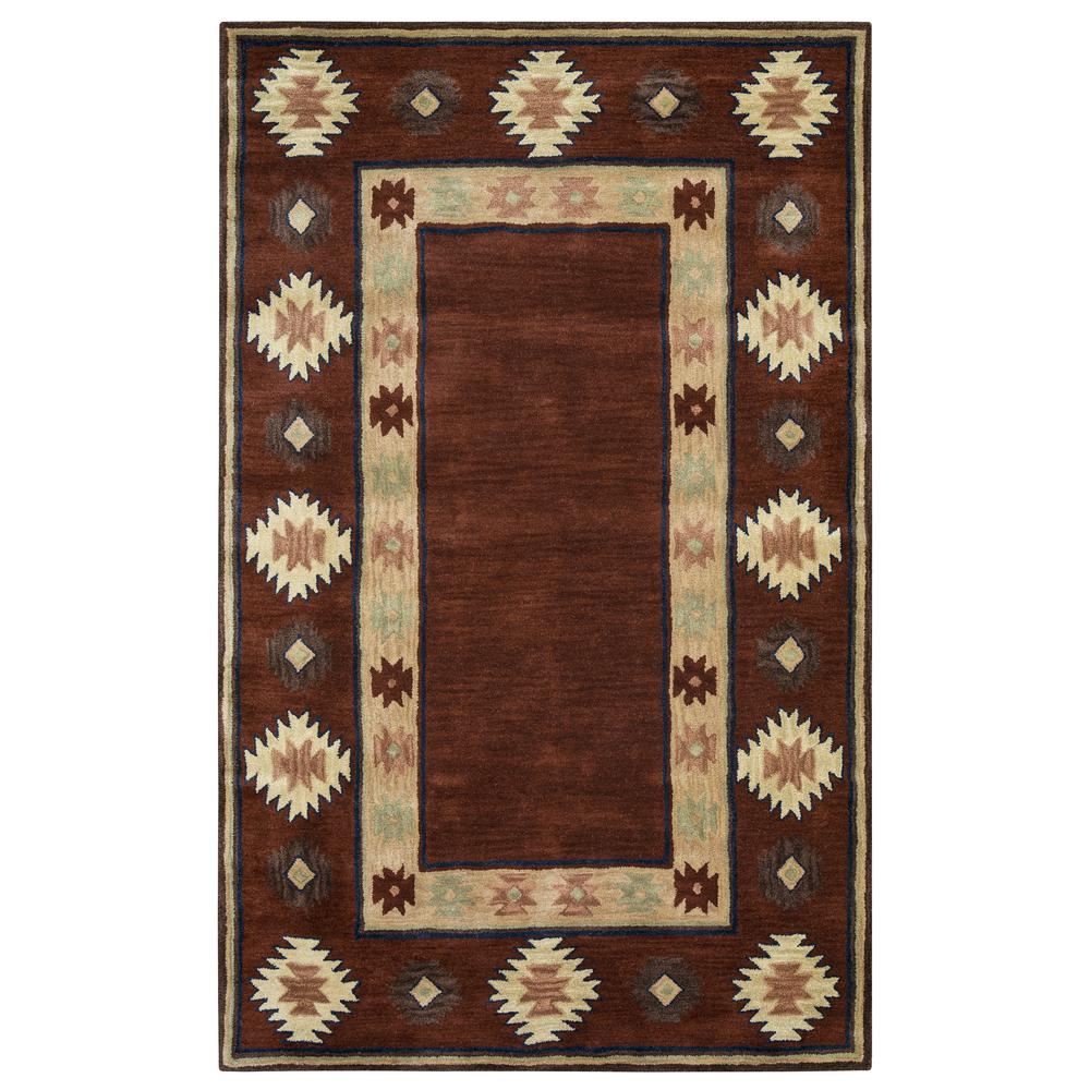 Ryder Red 2'6" x 8' Hand-Tufted Rug- RY1006. Picture 3