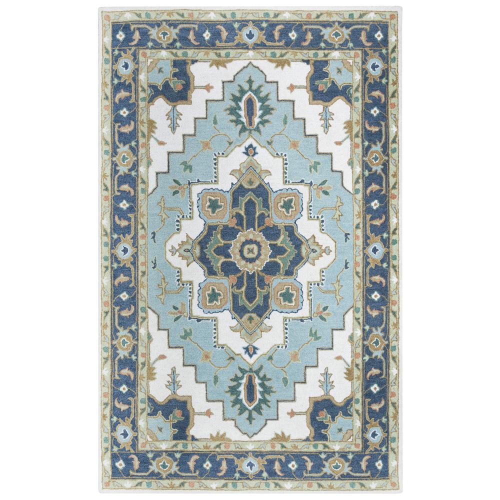Conley Light Blue 5'X7'6" Tufted Internet Rug  in Light Blue (A01A0110443370576). Picture 4