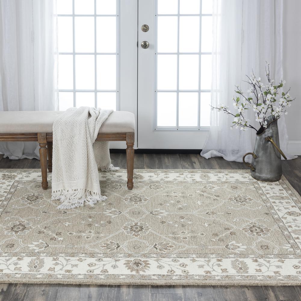 Conley Beige  5'X7'6" Tufted Internet Rug  in Beige  (A01A0110604550576). Picture 5