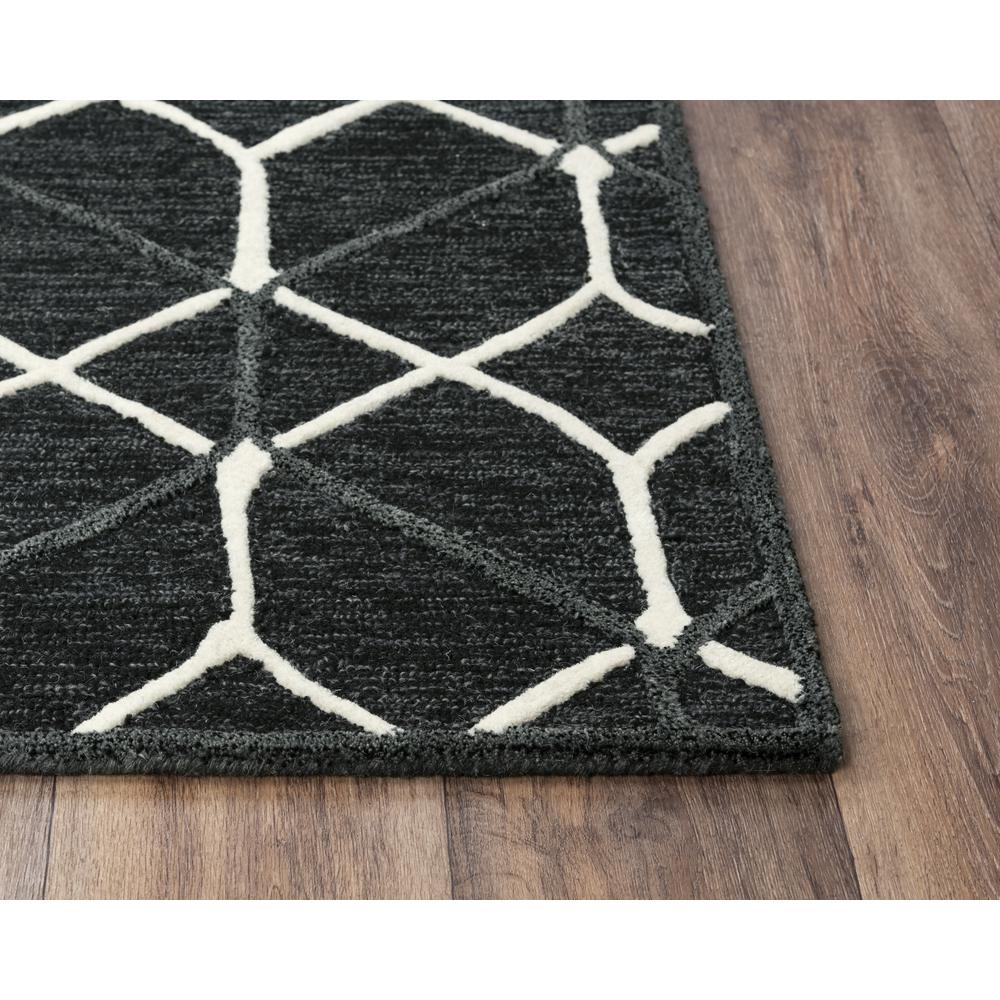 Ava Gray 5'X7'6" Tufted Internet Rug  in Gray (A06A0610300160576). Picture 1