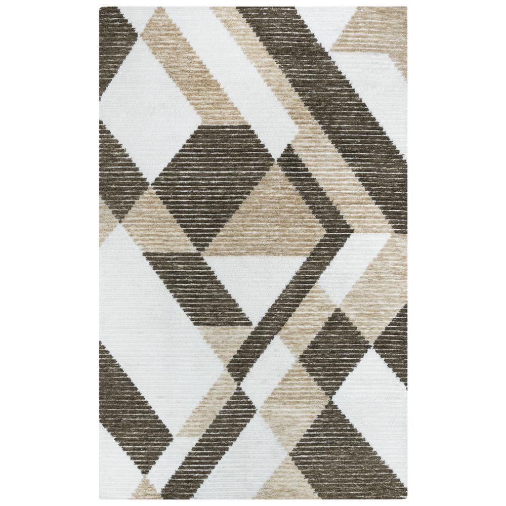 Vista Brown 5'X7'6" Tufted Internet Rug  in Brown (A09A0910700120576). Picture 1