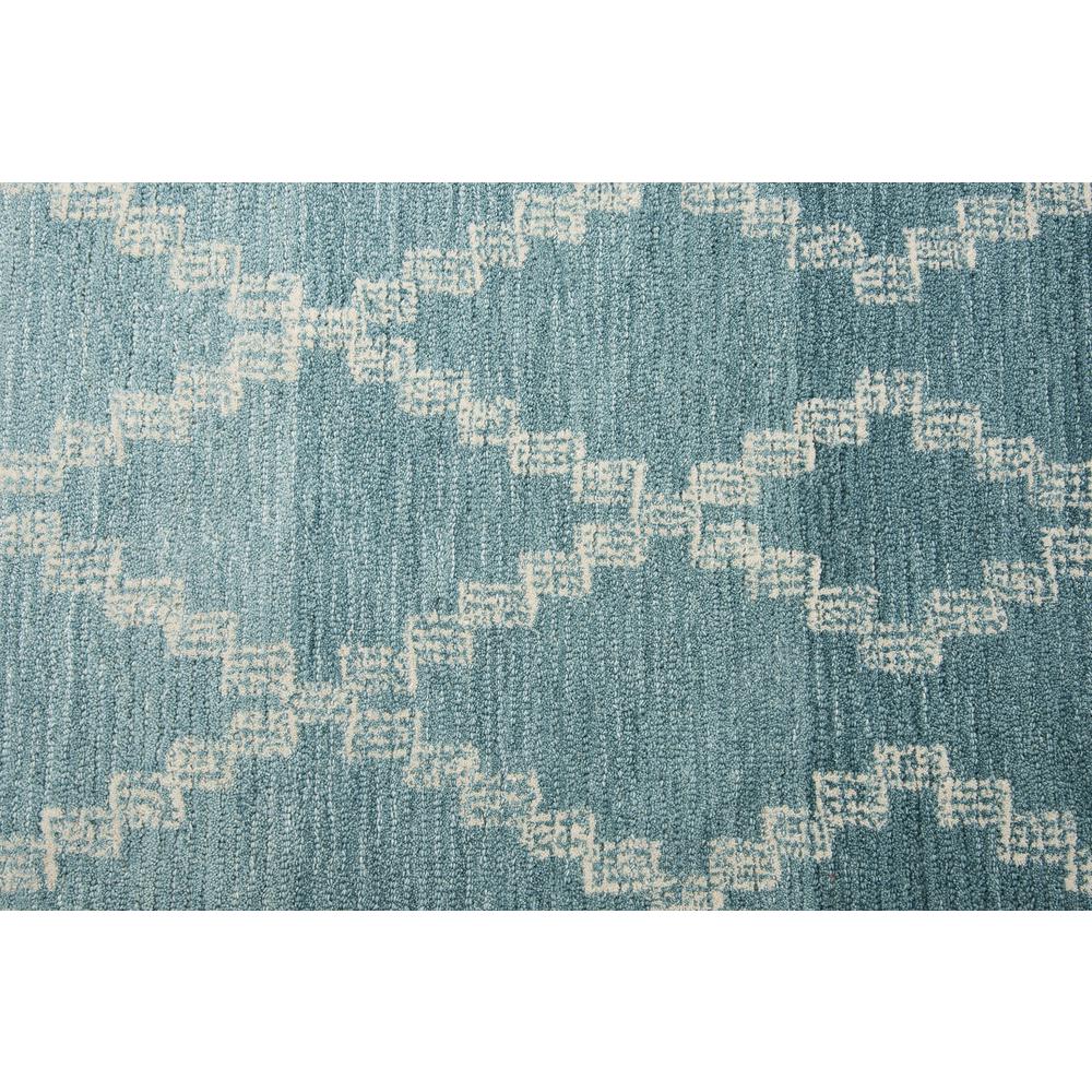 Ascension Blue 8' x11' Hand-Tufted Rug- AS1002. Picture 8