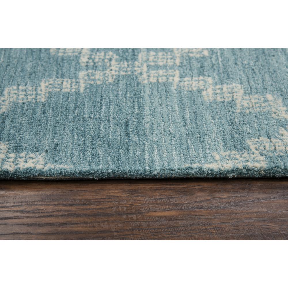 Ascension Blue 8' x11' Hand-Tufted Rug- AS1002. Picture 5