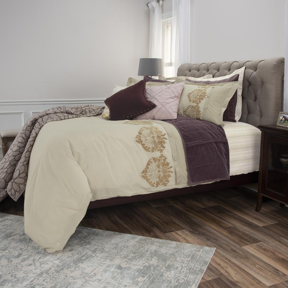 Rizzy Home 114" x 98" Duvet - BT4468. Picture 6