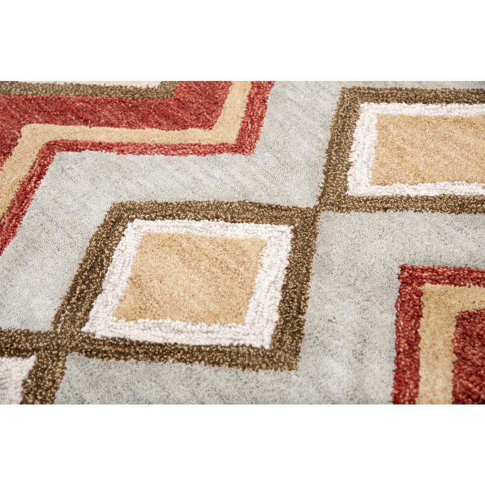 Durango Red 10' x 13' Hand-Tufted Rug- DR1004. Picture 3