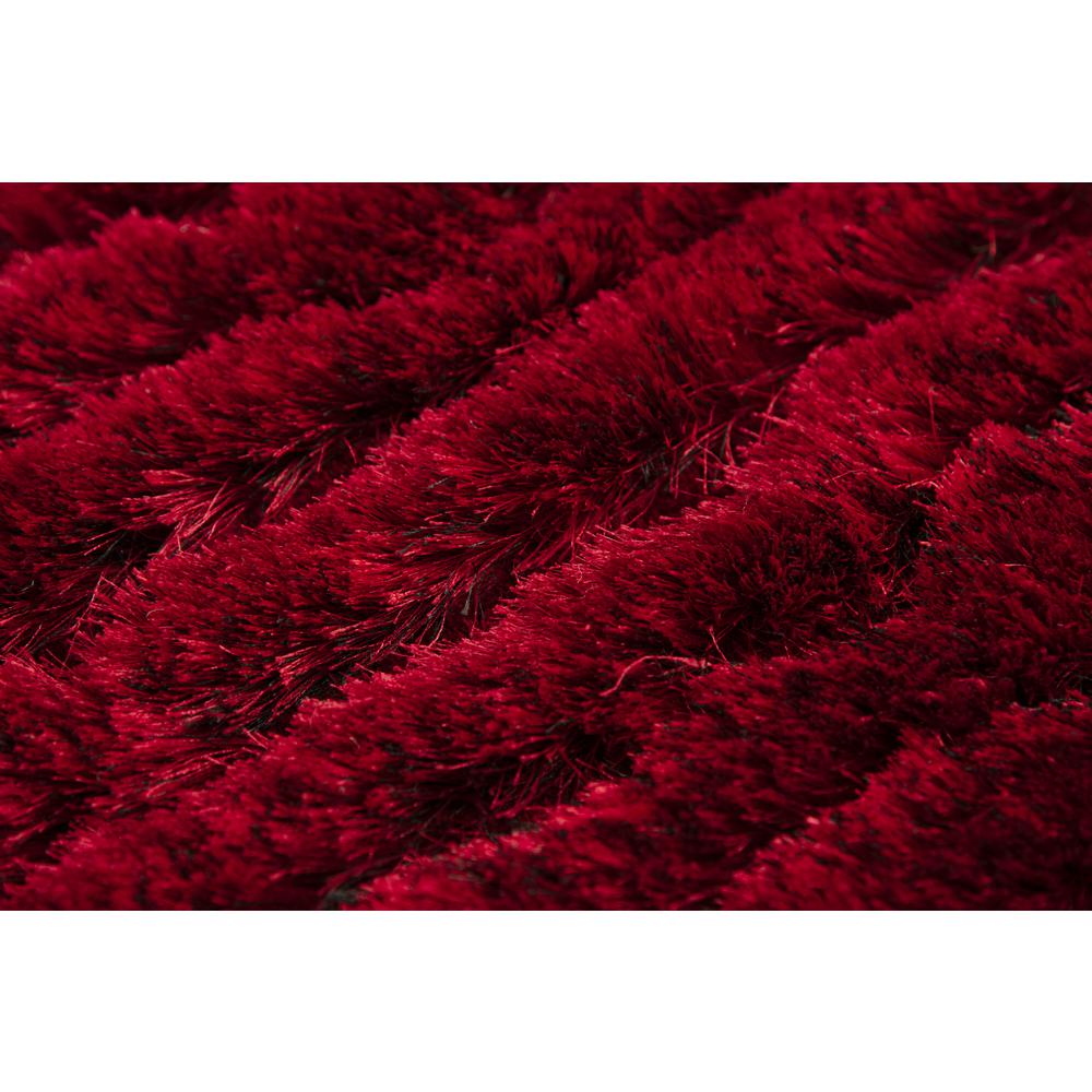 Eclipse Red 7'6"X9'6" Tufted Rug- EC1002. Picture 2