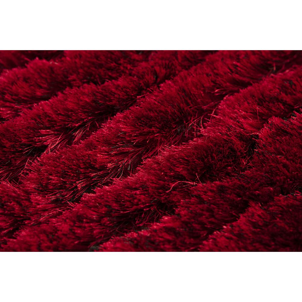Eclipse Red 7'6"X9'6" Tufted Rug- EC1002. Picture 8