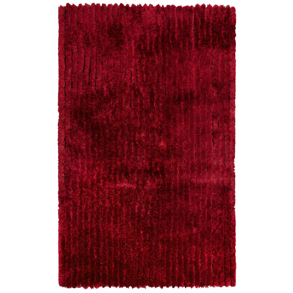 Eclipse Red 7'6"X9'6" Tufted Rug- EC1002. Picture 4