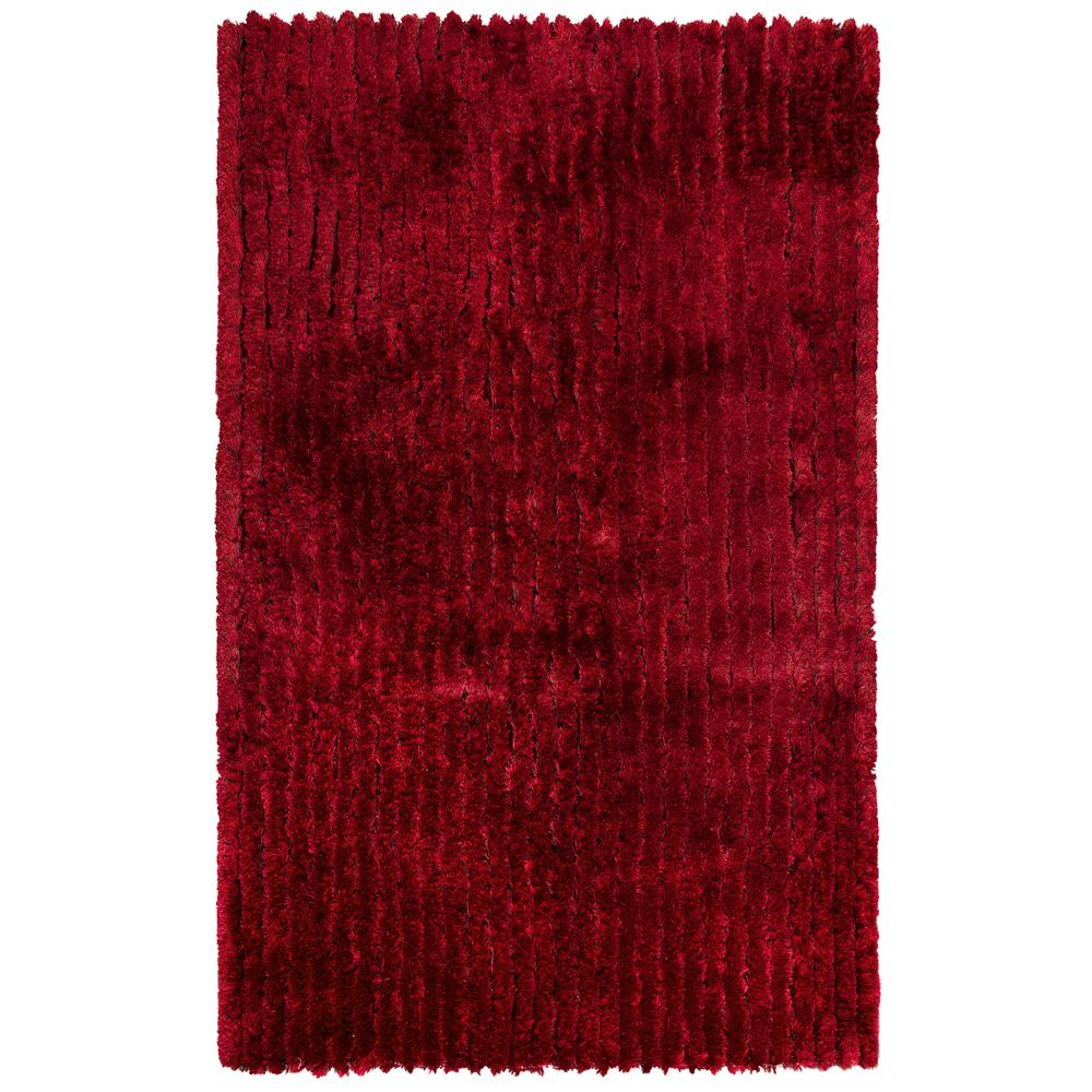 Eclipse Red 7'6"X9'6" Tufted Rug- EC1002. Picture 9