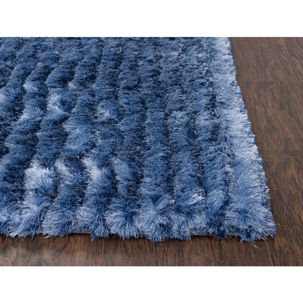Eclipse Blue 7'6"X9'6" Tufted Rug- EC1003. Picture 7