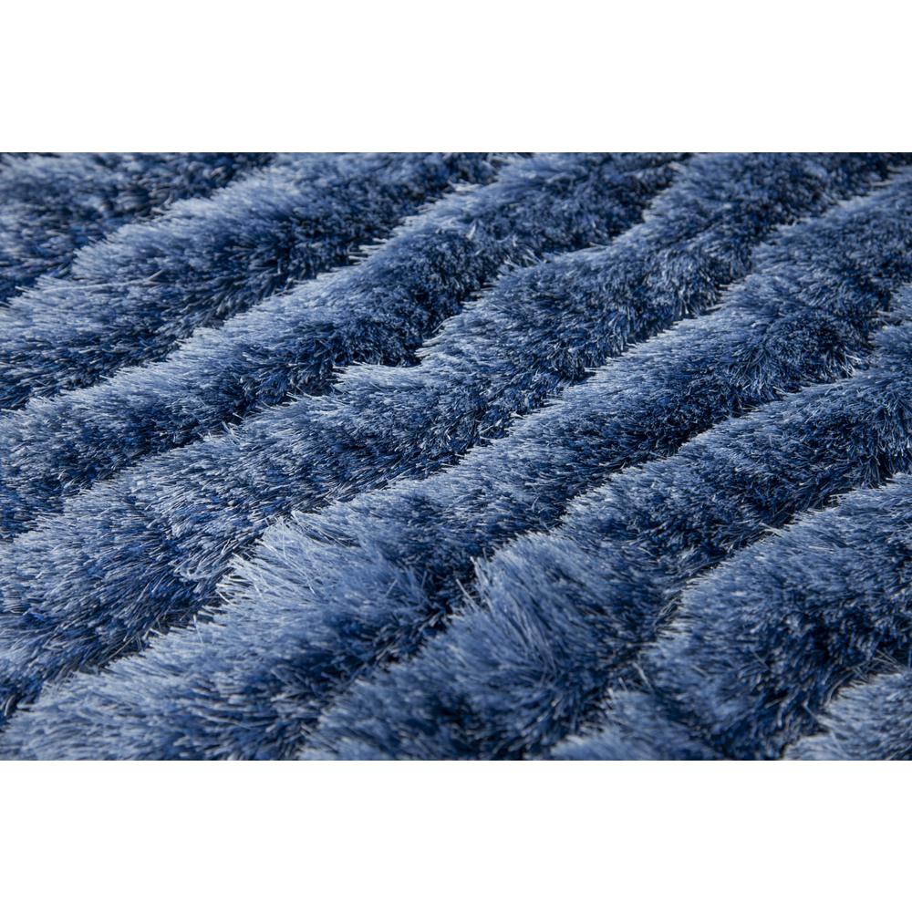 Eclipse Blue 7'6"X9'6" Tufted Rug- EC1003. Picture 2