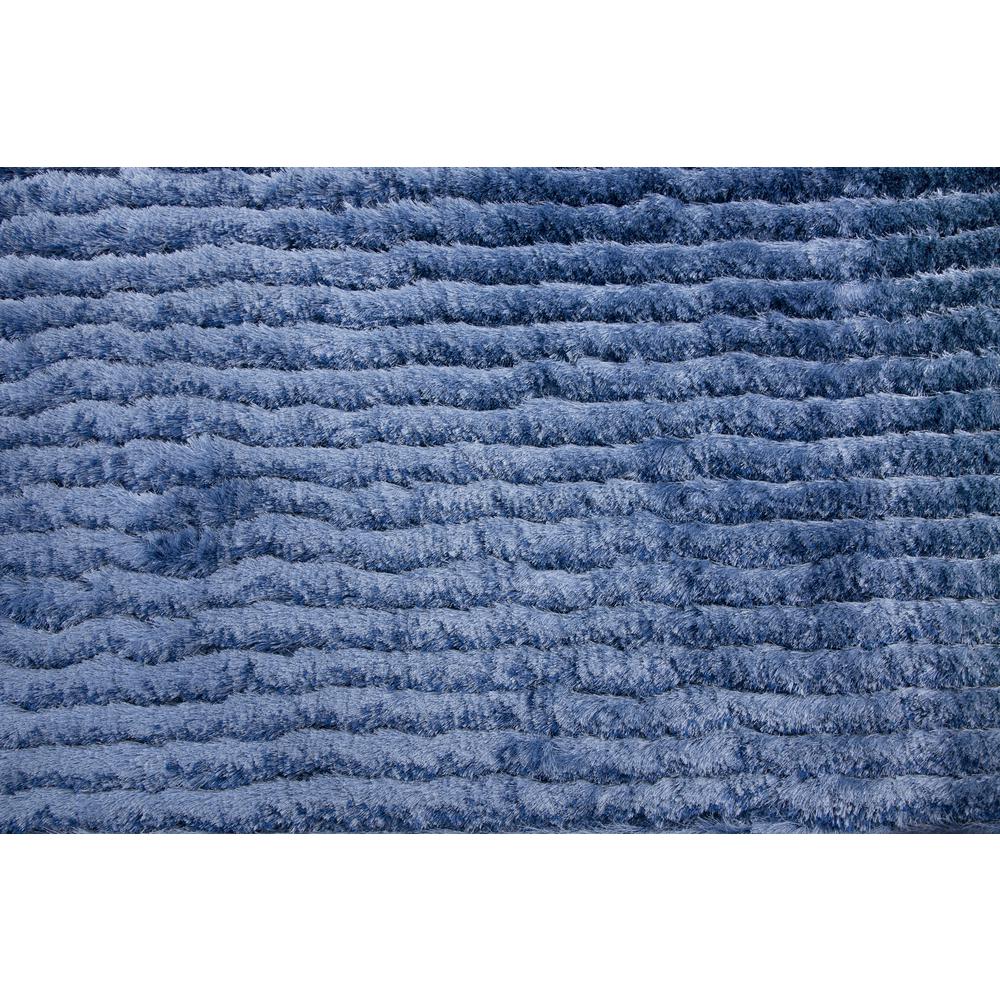 Eclipse Blue 7'6"X9'6" Tufted Rug- EC1003. Picture 3