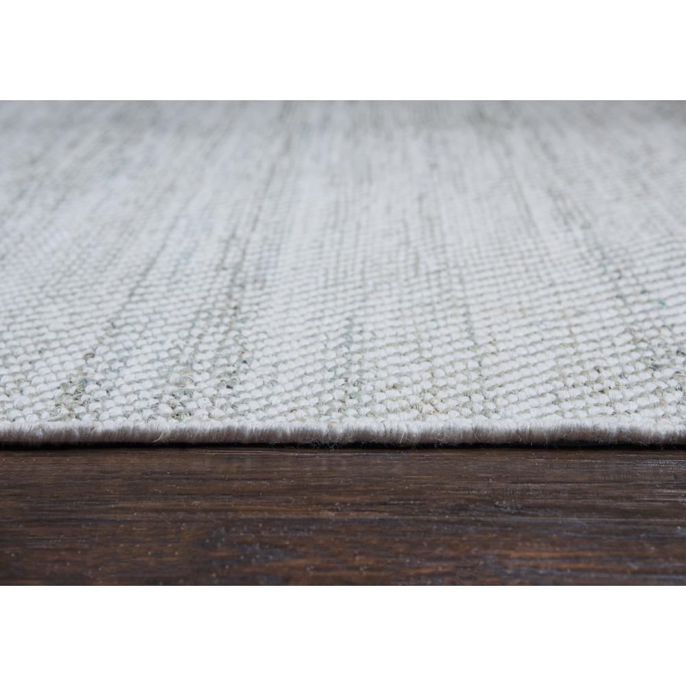 Hand Woven Flat Weave Pile Jute/ Wool Rug, 8' x 10'. Picture 6