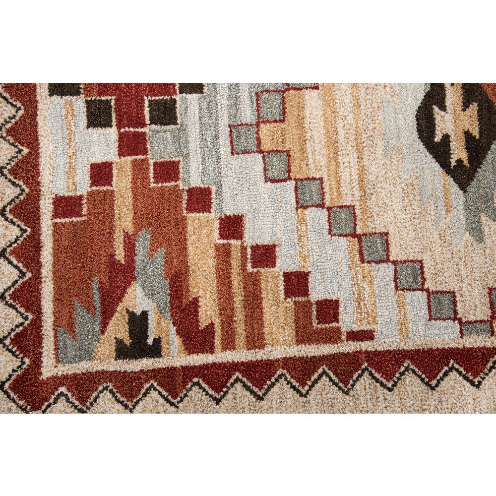 Itasca Red 8' x 10' Hand-Tufted Rug- IT1002. Picture 2