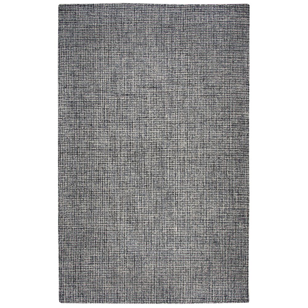 London Black 9' x 12' Hand-Tufted Rug- LD1013. Picture 10