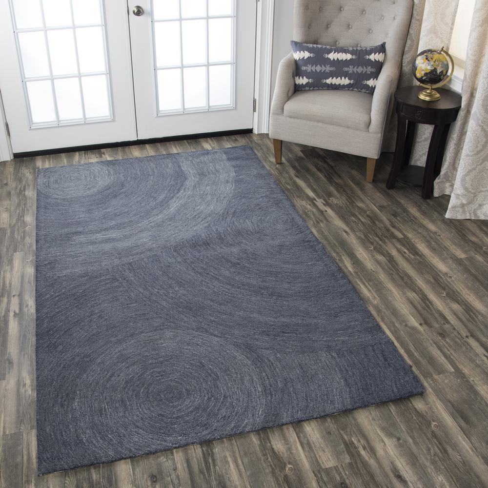 London Gray 9' x 12' Hand-Tufted Rug- LD1015. Picture 5